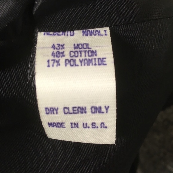 Vintage Alberto Macali Black White Tweed Suit 6 - Picture 7 of 7